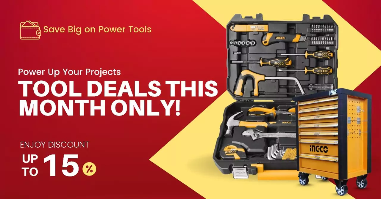 Tool Deals This Month Only — Up to 15% off